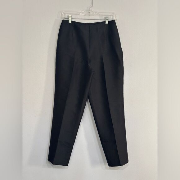 Talbots Pants - Talbots | Pure Silk Women’s Black Lined Dress Pants
